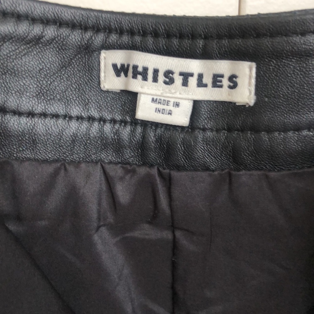 NWOT Whistle Leather Skirt - Picture 7 of 9